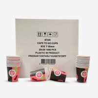 Kaffe To Go Becher & Deckel