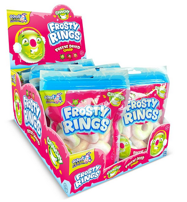 Sweet Flash Frosty Rings 2xDisplay 28 x 50g