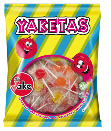 Yaketas Assorted Lollipops 150x5gr