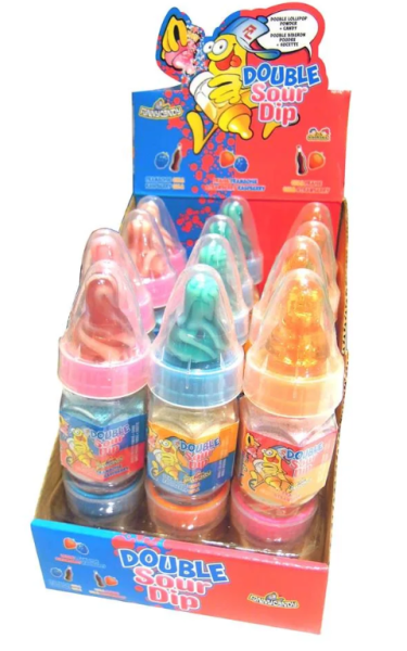 Funny Candy Double Sour Dip 12 x 32g