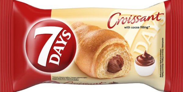 7 Days Croissant Cacao 10 x 60g R