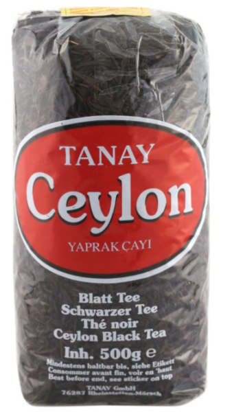 Tunay Ceylon Schwarzer Tee 12 x 500g
